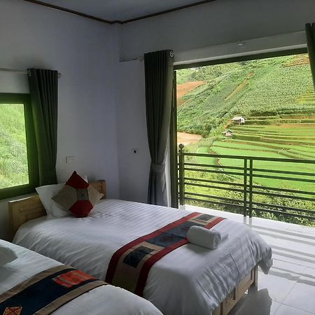 Dong Suoi H'Mong Homestay & Bungalow - Trek & Vegetarian Food Mu Cang Chai 외부 사진