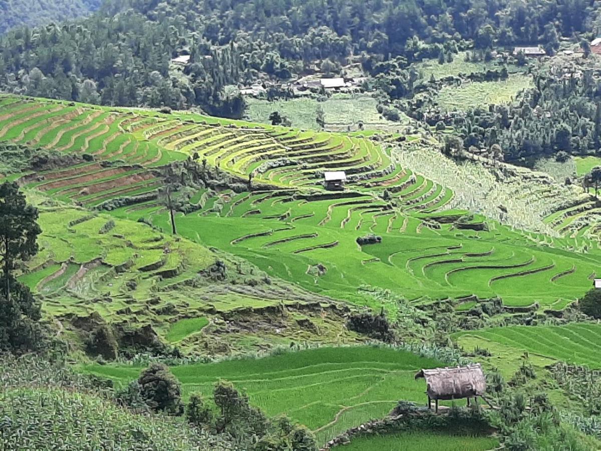 Dong Suoi H'Mong Homestay & Bungalow - Trek & Vegetarian Food Mu Cang Chai 외부 사진