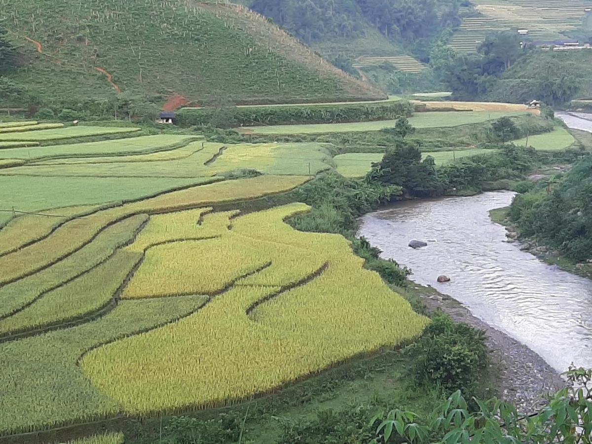 Dong Suoi H'Mong Homestay & Bungalow - Trek & Vegetarian Food Mu Cang Chai 외부 사진