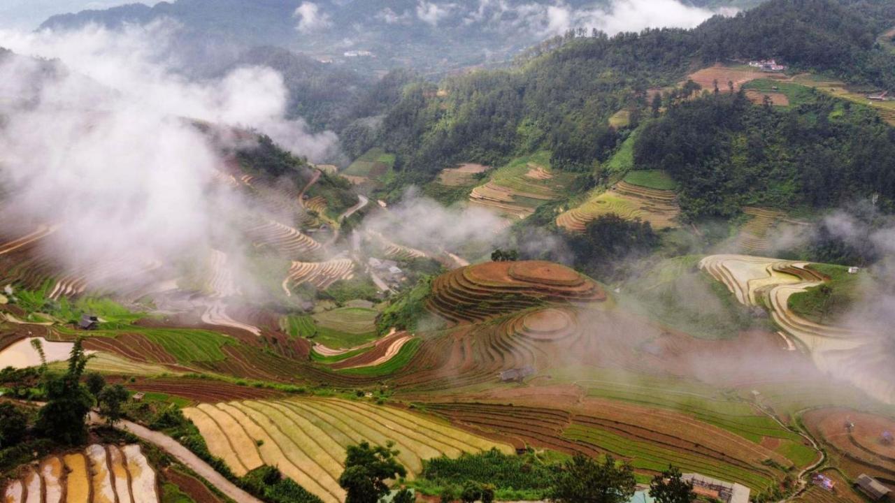 Dong Suoi H'Mong Homestay & Bungalow - Trek & Vegetarian Food Mu Cang Chai 외부 사진