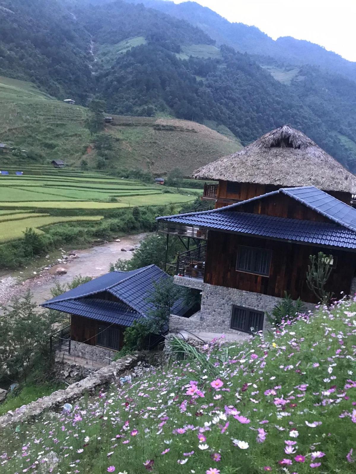 Dong Suoi H'Mong Homestay & Bungalow - Trek & Vegetarian Food Mu Cang Chai 외부 사진
